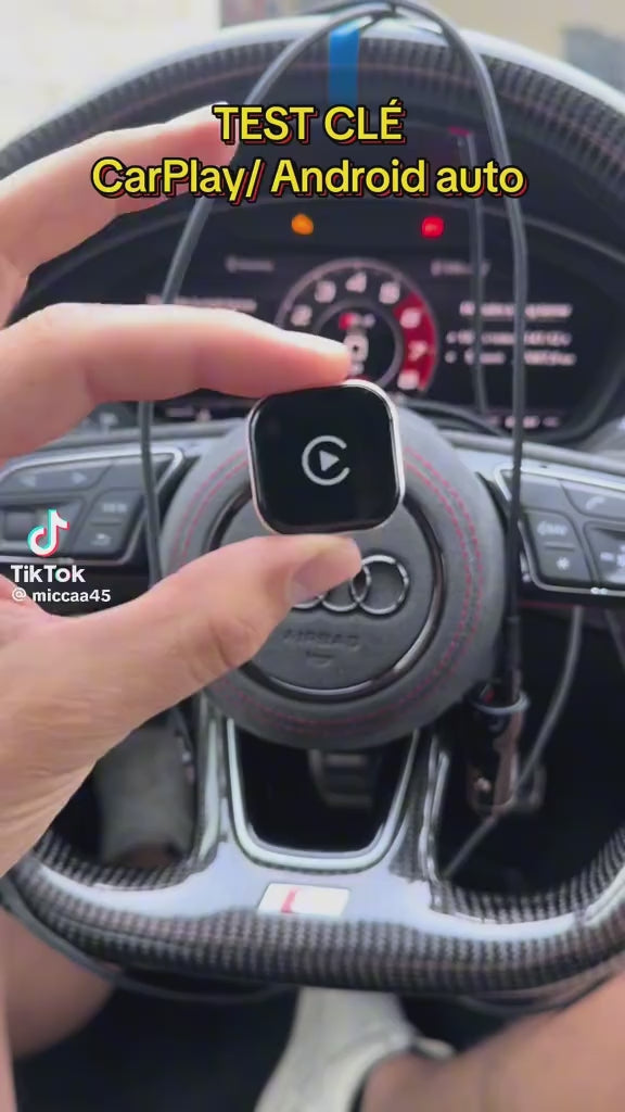 Clé CarPlay Sans Fil - Plus & Play